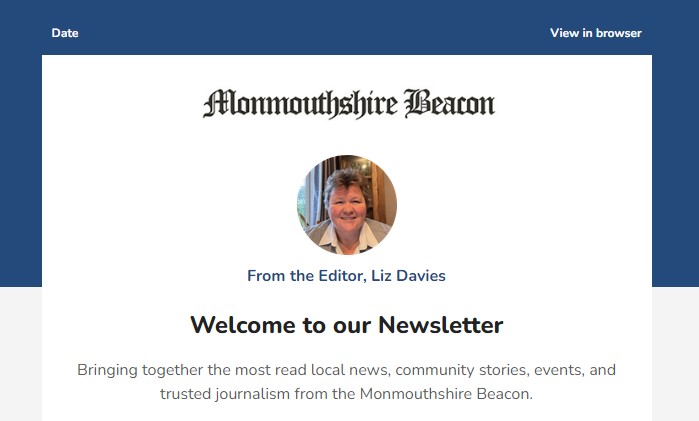 Monmouthshire Beacon newsletter sample