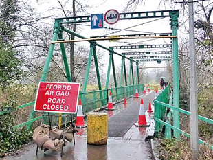 Inglis Bridge restoration work expected to finish by Easter