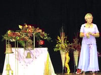 A Christmas journey in flowers