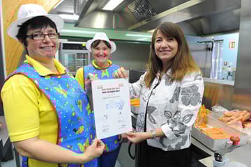 School’s silver hygiene award