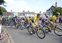 Tour of Britain passes through Monmouth