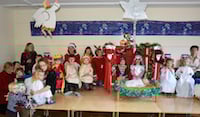 Angelic nativity at Mitchel Troy Playgroup