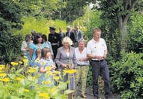 Duchess of Cornwall welcomed to Usk
