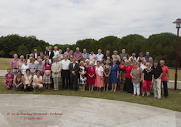 Friends mark 40 years of French twinning