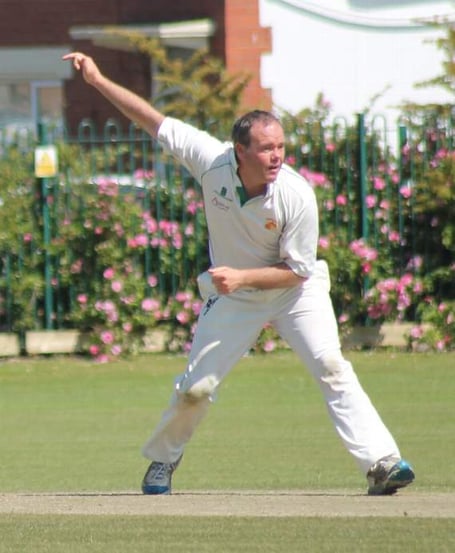 Chepstow CC’s Jason Dobbie proved unplayable