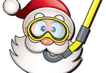 Scuba Santas back diving charities