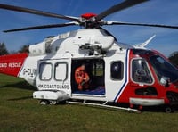 Distress beacon causes large scale search
