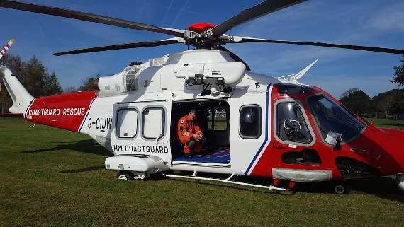 Distress beacon causes large scale search