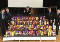 Record amount of eggs collected by Chepstow charity