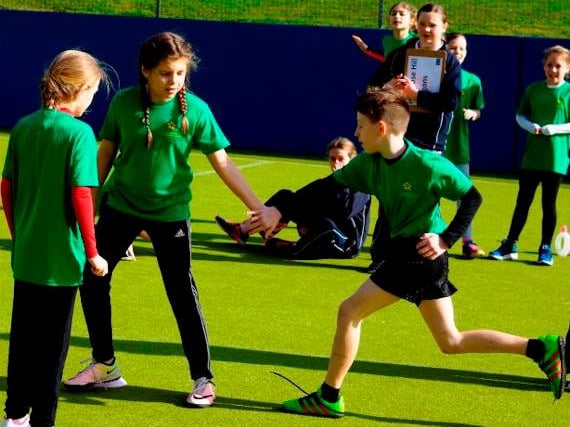 Schools get involved in annual triathlon