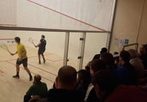 Squash exhibition evening
