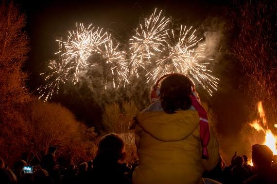 Fireworks displays taking place this weekend around the county