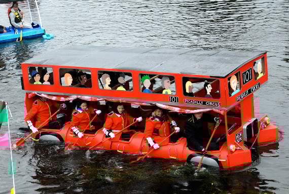 Earlybird discounted entry fee for Monmouth raft race