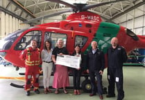 Savoy theatre helps keep the air ambulance flying