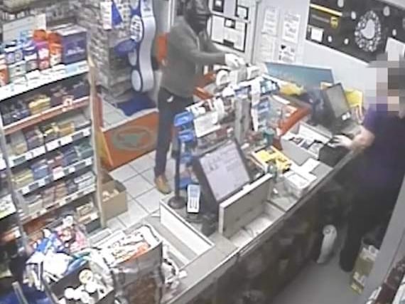 Two men jailed for part in armed robberies