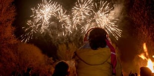 Monmouth bonfire night: fireworks and fun