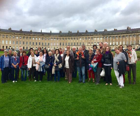 Twinning group welcomes Les Français