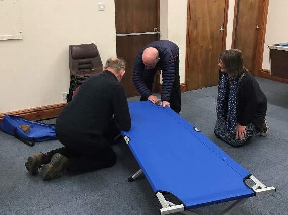 Night shelters initiative encourages homeless to come in from the cold