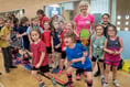 Youngsters rally around tennis ace