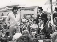 Benny from Crossroads opens Monmouth Carnival