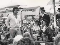 Benny from Crossroads opens Monmouth Carnival