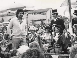 Benny from Crossroads opens Monmouth Carnival
