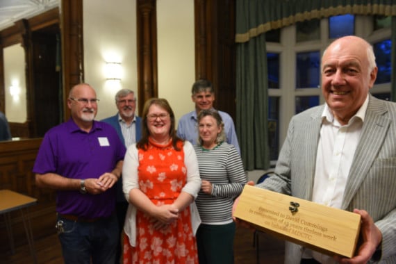 Chamber stalwart stands down after 13 years