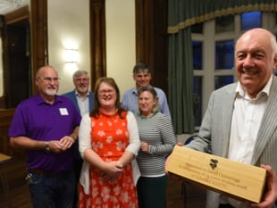 Chamber stalwart stands down after 13 years