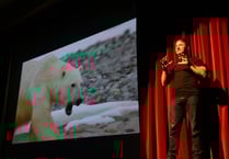 Intrepid explorer treks to Blake for inspiring talk