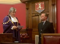 Community-spirited fire chief receives town's top honour