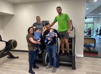 Matt's challenge to scale Everest - via the stairs