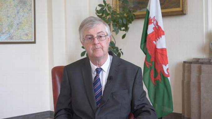 First Minister Mark Drakeford