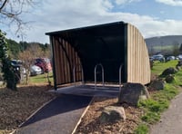 Councillors approve bike shelter plan and new benches