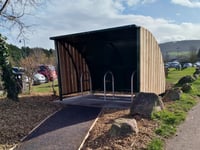 Councillors approve bike shelter plan and new benches