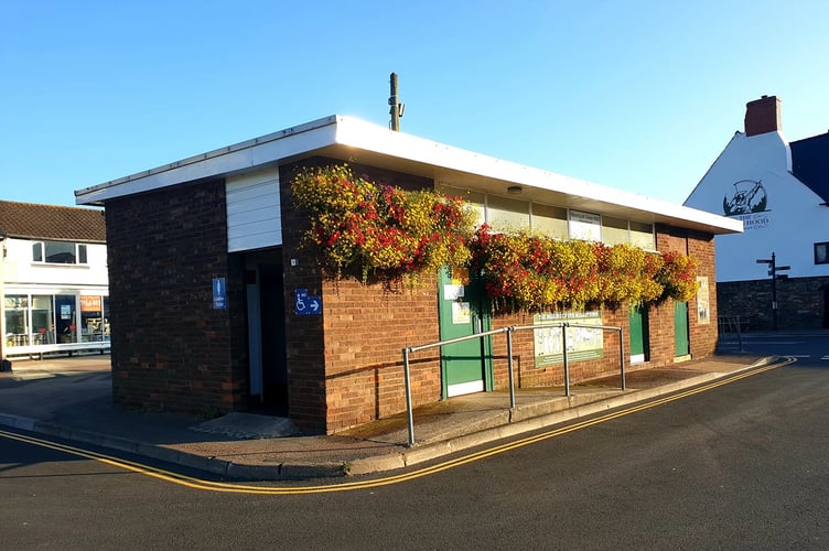Blestium Street toilet block.