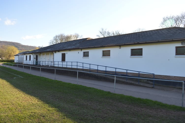 Monmouth sports ground pavilion.