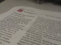 Letter: Murder verdict over infanticide