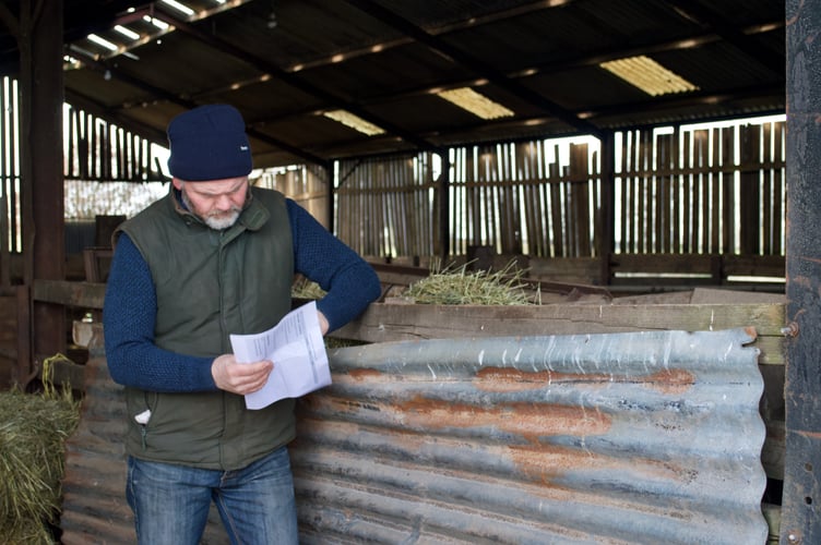 Farming RABI MB reading letter