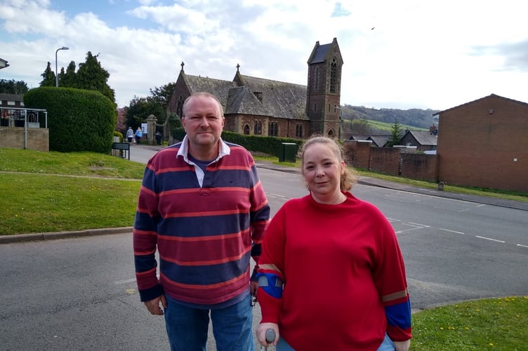 Steven Garratt and Alice Fletcher  in Wyesham