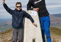 Sky’s the limit for Dante after charity hike with TV star