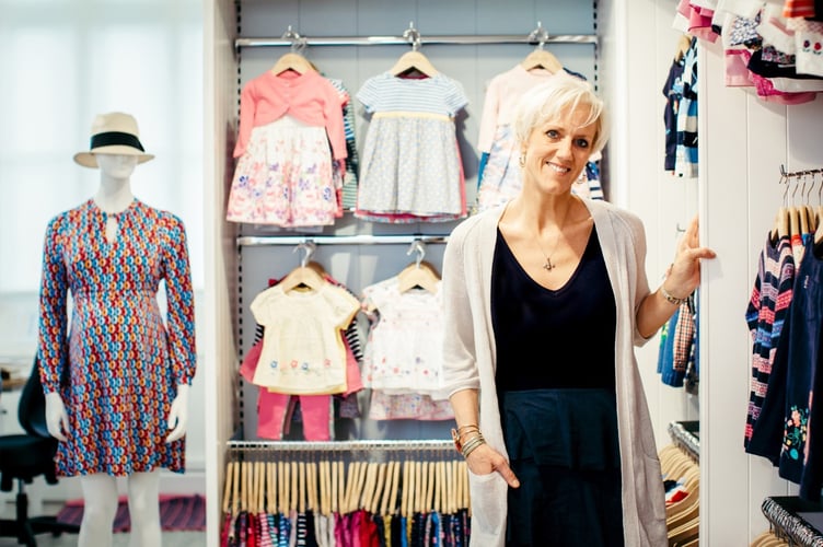 Former Monmouth School for Girls’ pupil Laura Tenison, founder of the Jojo Maman Bebe boutique baby wear firm