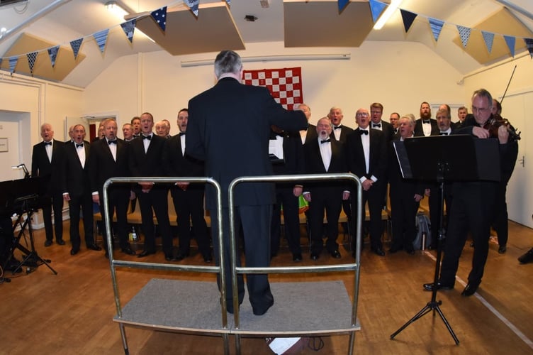 Jonathan Gulliford conducts at Devauden
