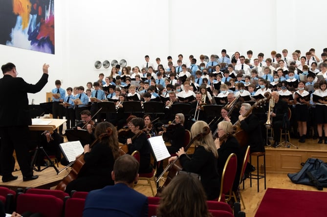 Choral and Orchestral Concert at Wyastone.

