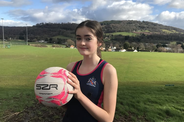 netball star from haberdashers school