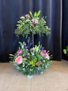 Displays form Monmouth Floral Society 
