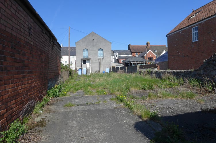 The rear of Hebron Hall, Monmouth
