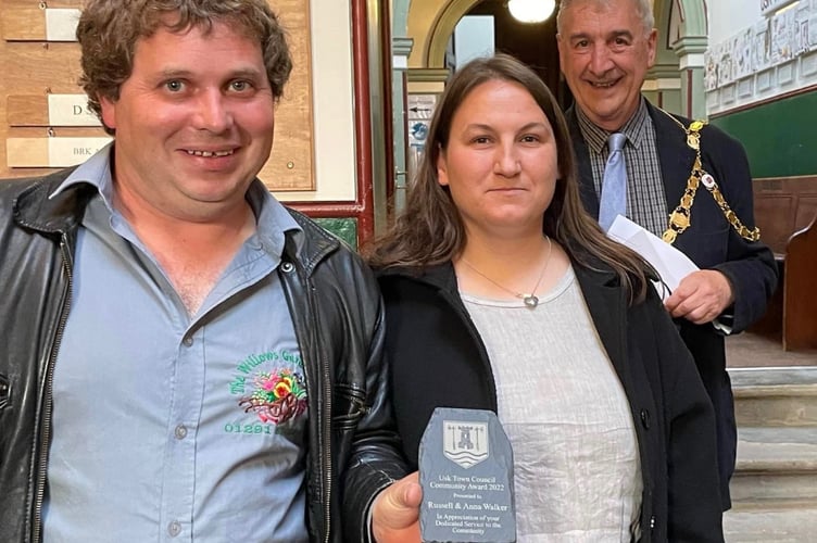 Russell and Anna walker - Usk awards
