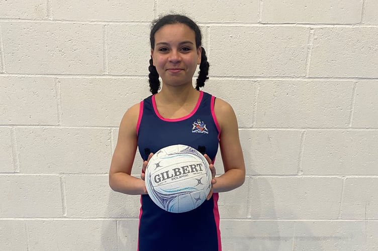 Ella Wallace, who lives in Monmouth, has gained selection into the Wales Netball National Academy