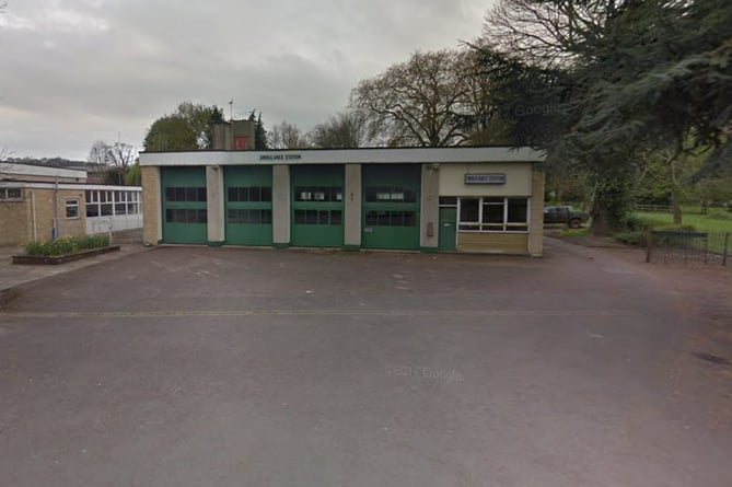 Monmouth ambulance station Pic LDR/Google