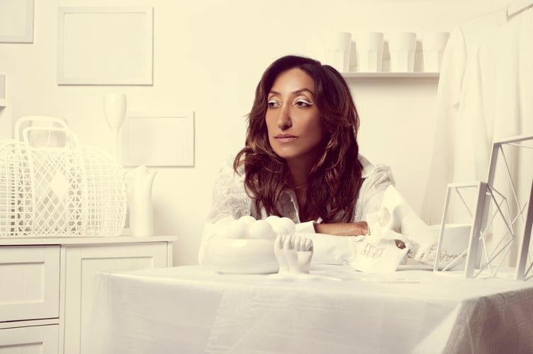 Shazia Mirza 4 - PLEASE CREDIT IDIL SUKAN